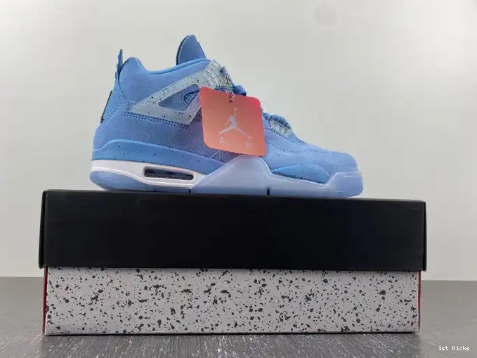1st Kicks 4 (PE) HO12MNJDLS247 Retro Jordan UNC 0615